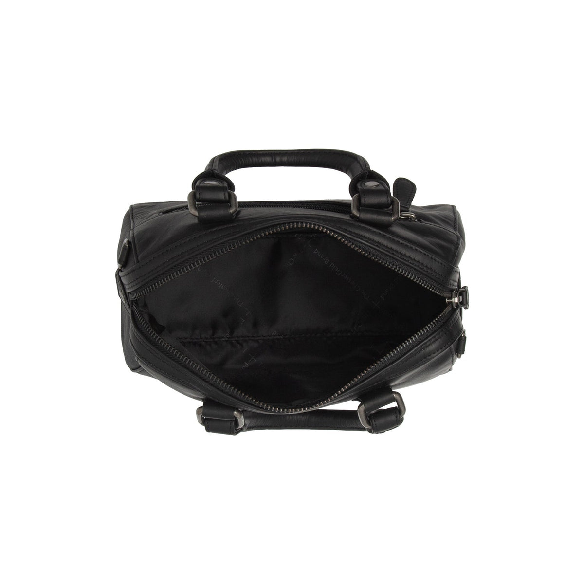 Dalford Full-Grain Leather Handbag da Donna - Lateral Side Profile View Showing Sleeve Cut &amp; Athletic Taper Fit