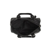 Dalford Full-Grain Leather Handbag da Donna - Lateral Side Profile View Showing Sleeve Cut &amp; Athletic Taper Fit