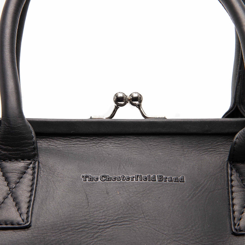 Dorin Full-Grain Leather Handbag da Donna