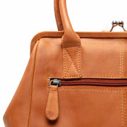 Dorin Full-Grain Leather Handbag da Donna – Vista prodotto alternativa 3