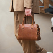 Ezra Full-Grain Leather Handbag da Donna – Vista prodotto alternativa 3