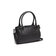 Fenja Full-Grain Leather Handbag da Donna in Classic 100% Full-Grain Leather - Vista frontale e linea su misura | Acquista online