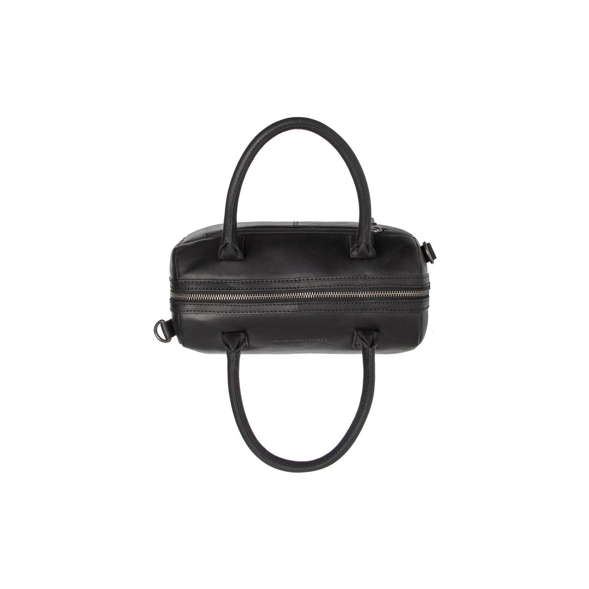Authentic 100% Full-Grain Leather Grain Texture &amp; Heavy-Duty Seam Stitching Detail