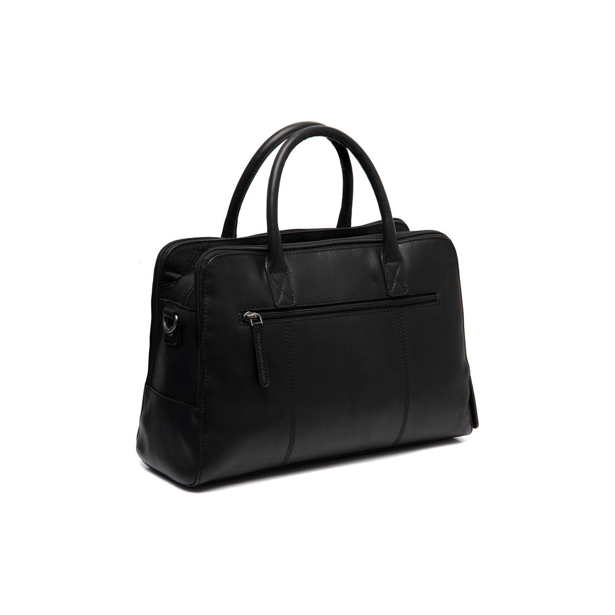 
Tailored Rib Cuffs & Hem Craftsmanship Construction Detail on Layton Borsa a mano in pelle pieno fiore