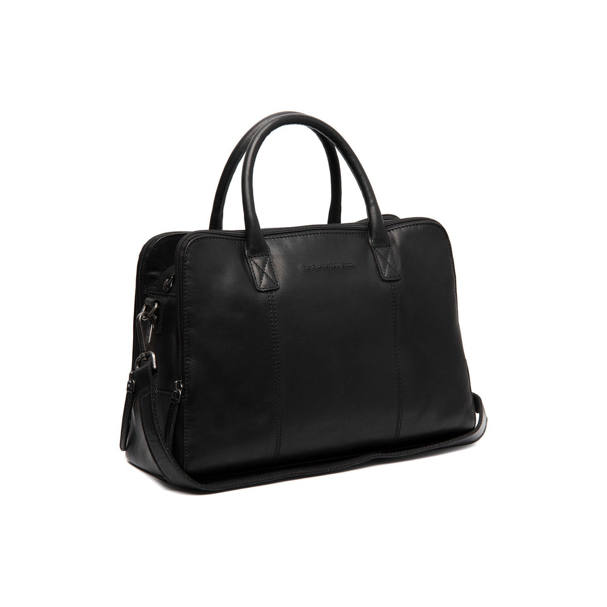 
Layton Borsa a mano in pelle pieno fiore in classica vera pelle pieno fiore 100% - Vista frontale e silhouette sartoriale | Acquista online
