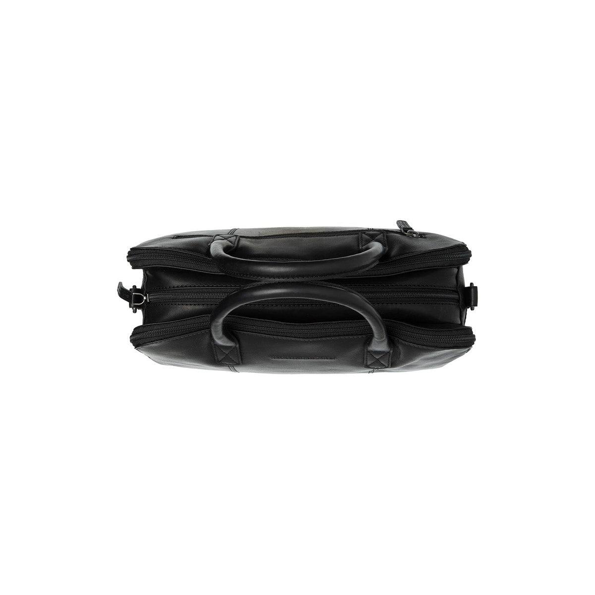 
Layton Borsa a mano in pelle pieno fiore - Vista laterale che mostra il taglio ergonomico delle maniche