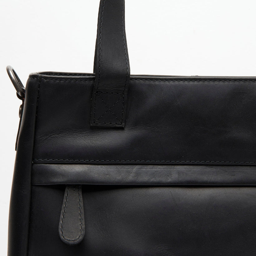 Lingfield Full-Grain Leather Handbag da Donna