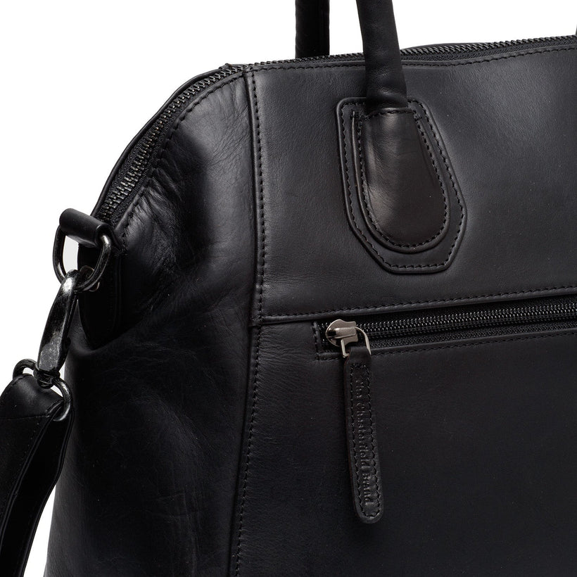 Marsala Full-Grain Leather Handbag da Donna