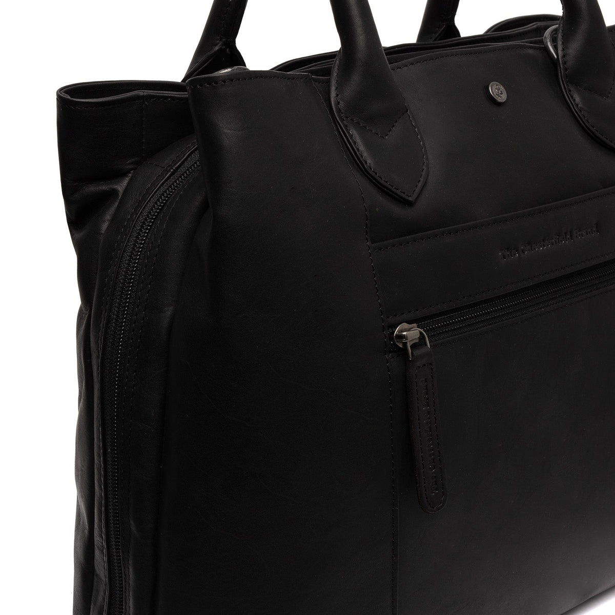 Vista interna Showing Quilted Viscose Lining &amp; Dual Inside Utility Storage Pockets