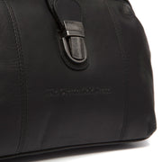 Dettaglio ravvicinato of Classic Collar &amp; Heavy-Duty Zipper Hardware on Rachael Full-Grain Leather Handbag da Donna