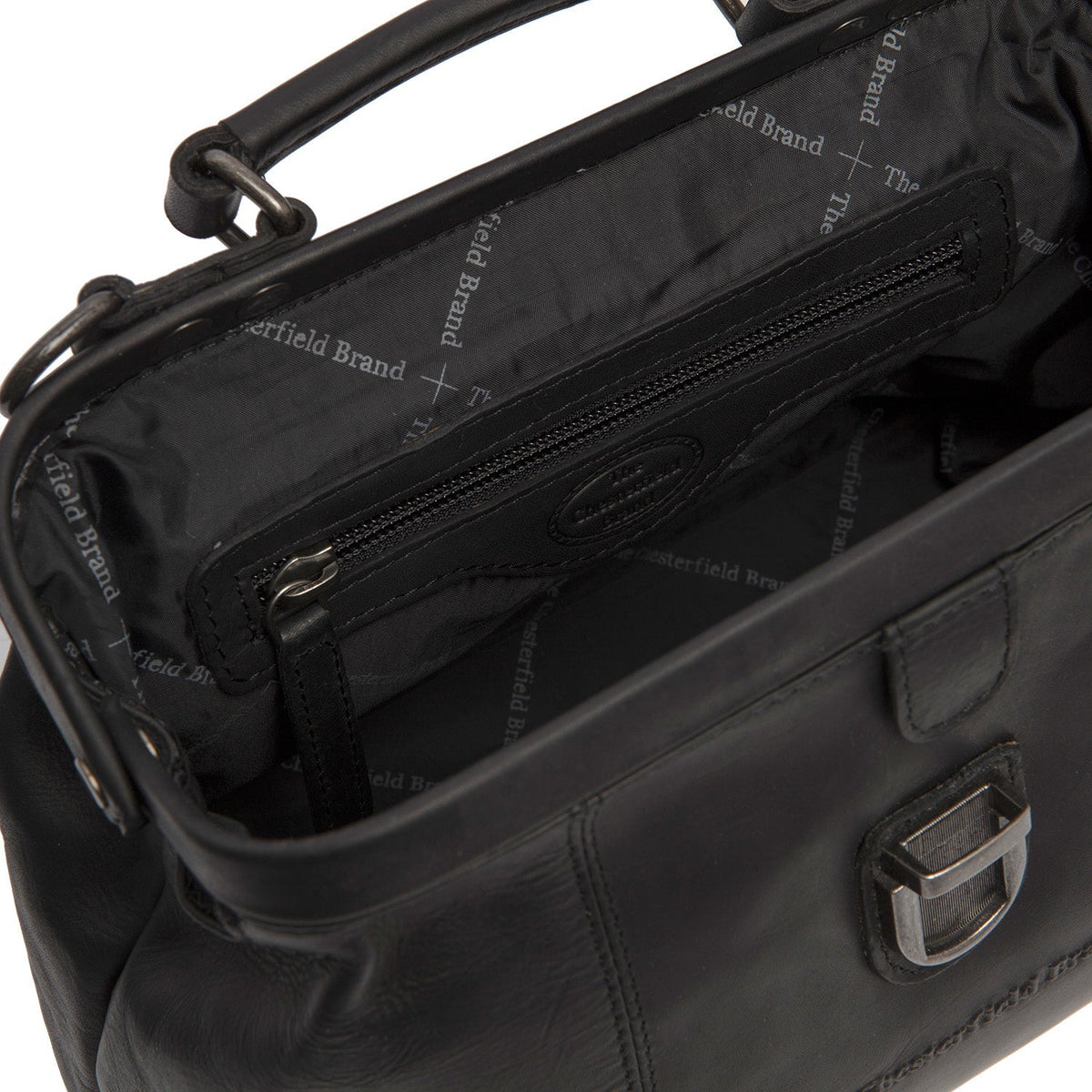 Classic 100% Full-Grain leather Goods - Vista posteriore Showing Tailored Shoulder Fit &amp; Clean Hemline