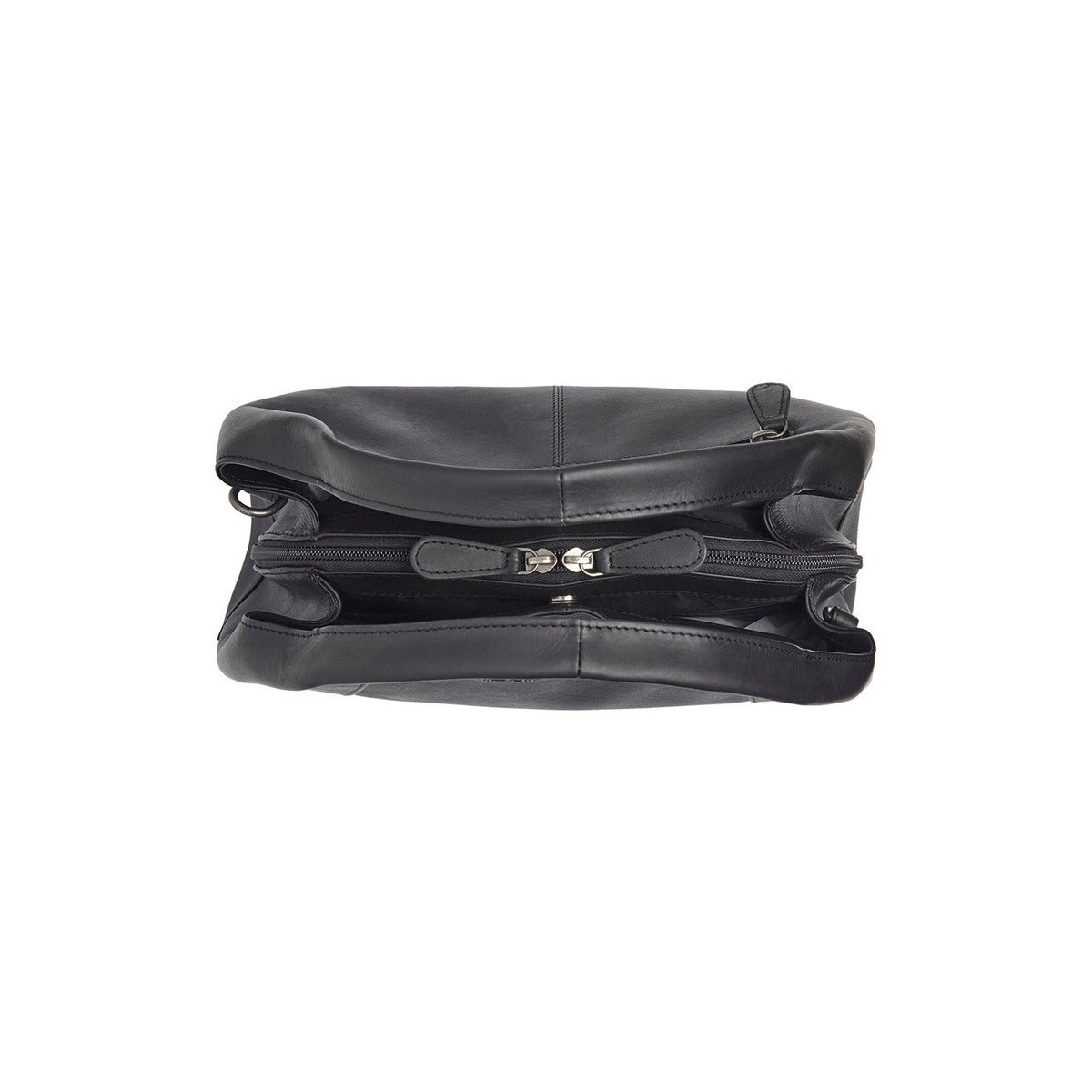 Vista interna Showing Quilted Viscose Lining &amp; Dual Inside Utility Storage Pockets