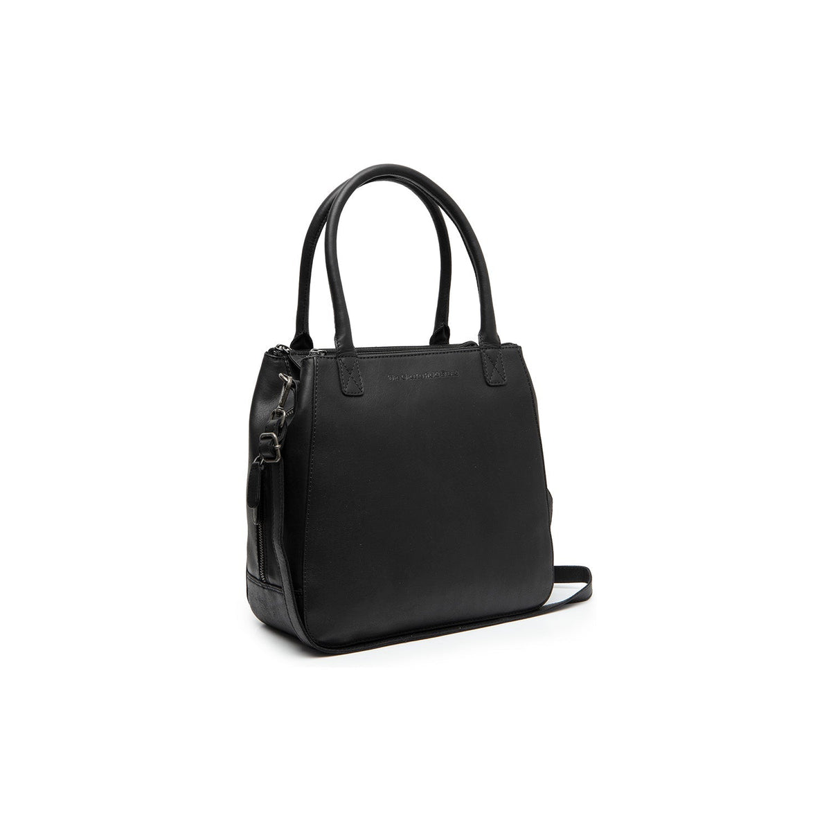 Solvin Full-Grain Leather Handbag da Donna in Classic 100% Full-Grain Leather - Vista frontale e linea su misura | Acquista online