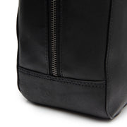 Solvin Full-Grain Leather Handbag da Donna - Lateral Side Profile View Showing Sleeve Cut &amp; Athletic Taper Fit