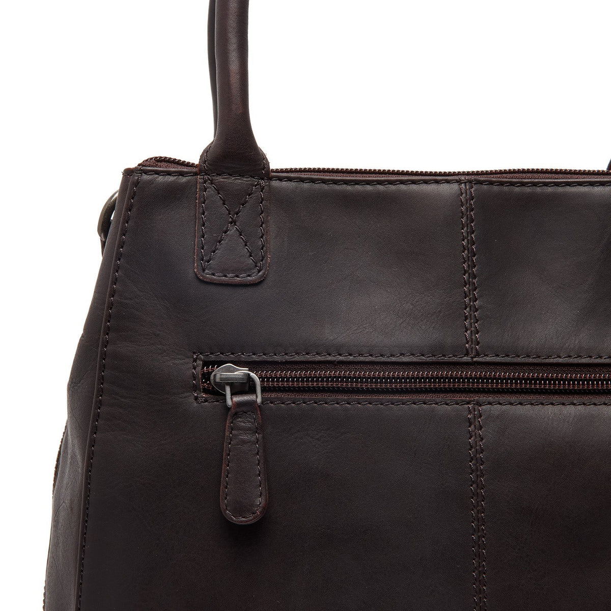 Solvin Full-Grain Leather Handbag da Donna – Vista prodotto alternativa 3