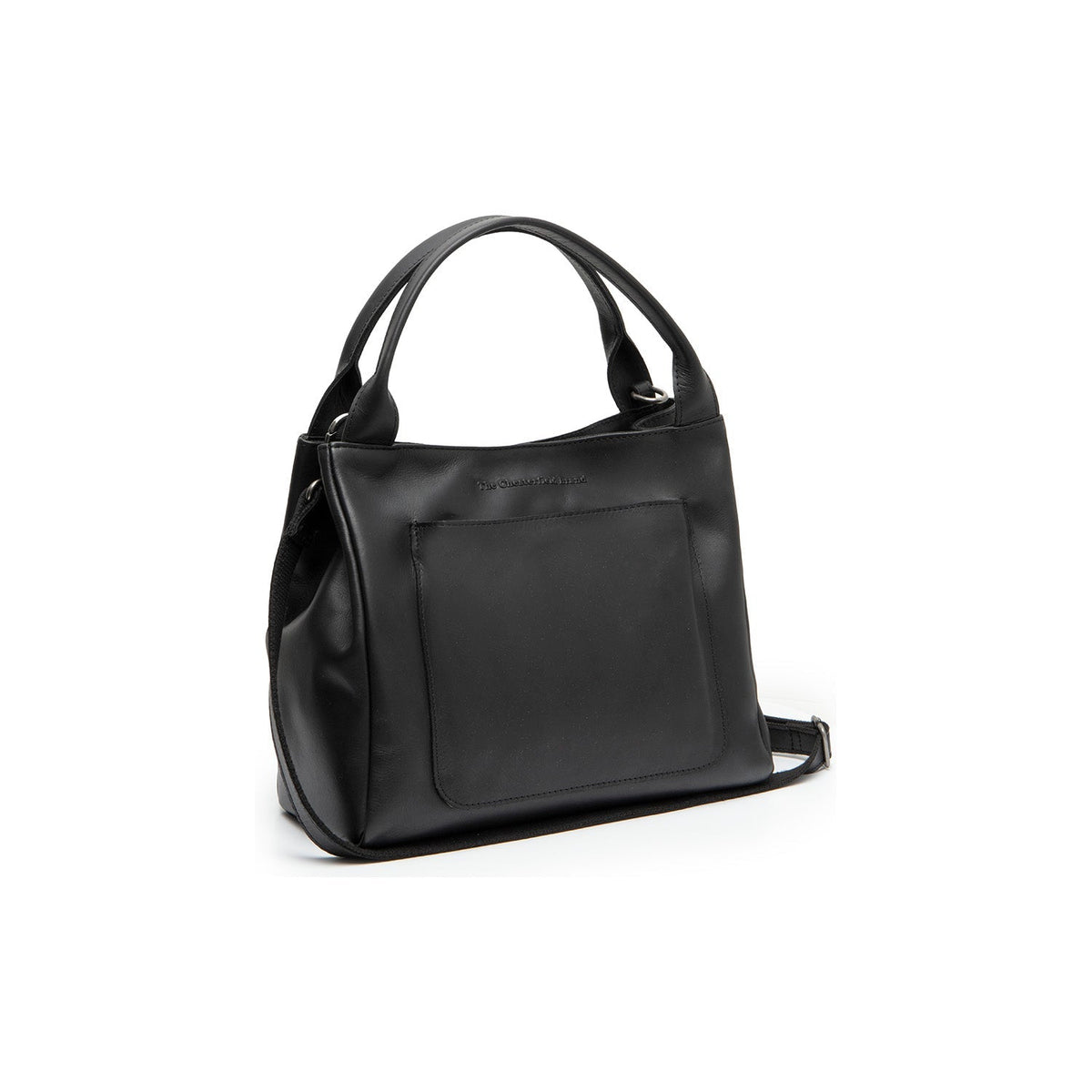 Tenara Full-Grain Leather Handbag da Donna in Classic 100% Full-Grain Leather - Vista frontale e linea su misura | Acquista online