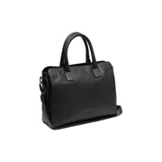 Valmonte Full-Grain Leather Handbag da Donna in Classic 100% Full-Grain Leather - Vista frontale e linea su misura | Acquista online