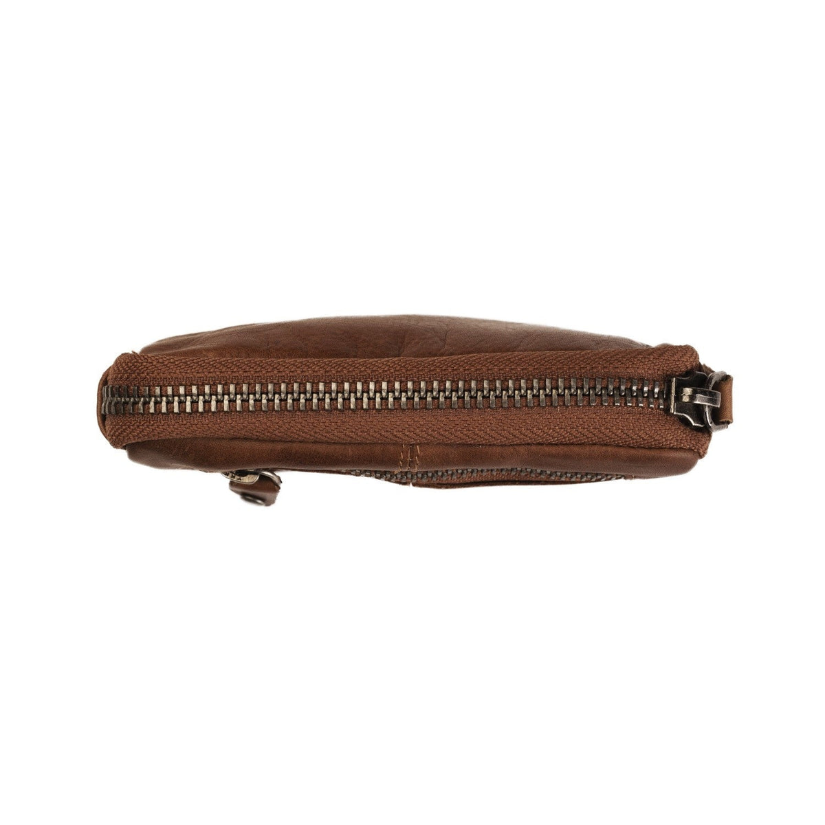 Cognac Leather Key Case Corey, detail view 1