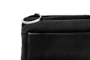 Oliver Full-Grain Leather Key Case da Donna - Lateral Side Profile View Showing Sleeve Cut &amp; Athletic Taper Fit