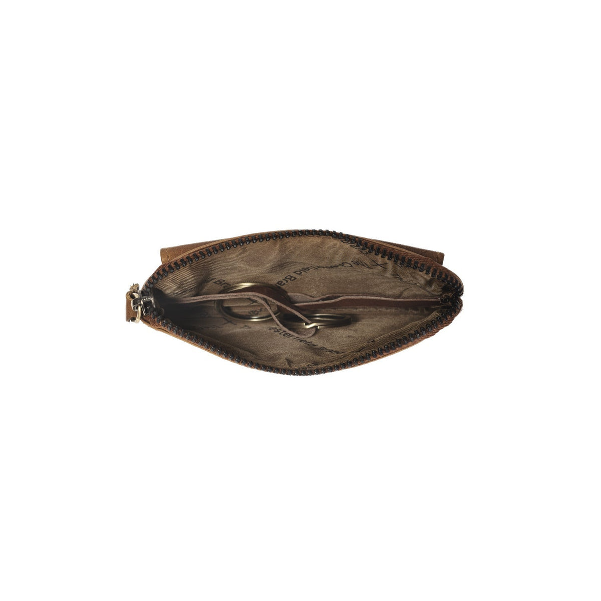 Oliver Full-Grain Leather Key Case da Donna – Vista prodotto alternativa 3
