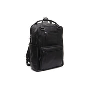 Calden Full-Grain Leather Laptop Backpack da Donna in Classic 100% Full-Grain Leather - Full Exterior Front Profile View | Acquista online