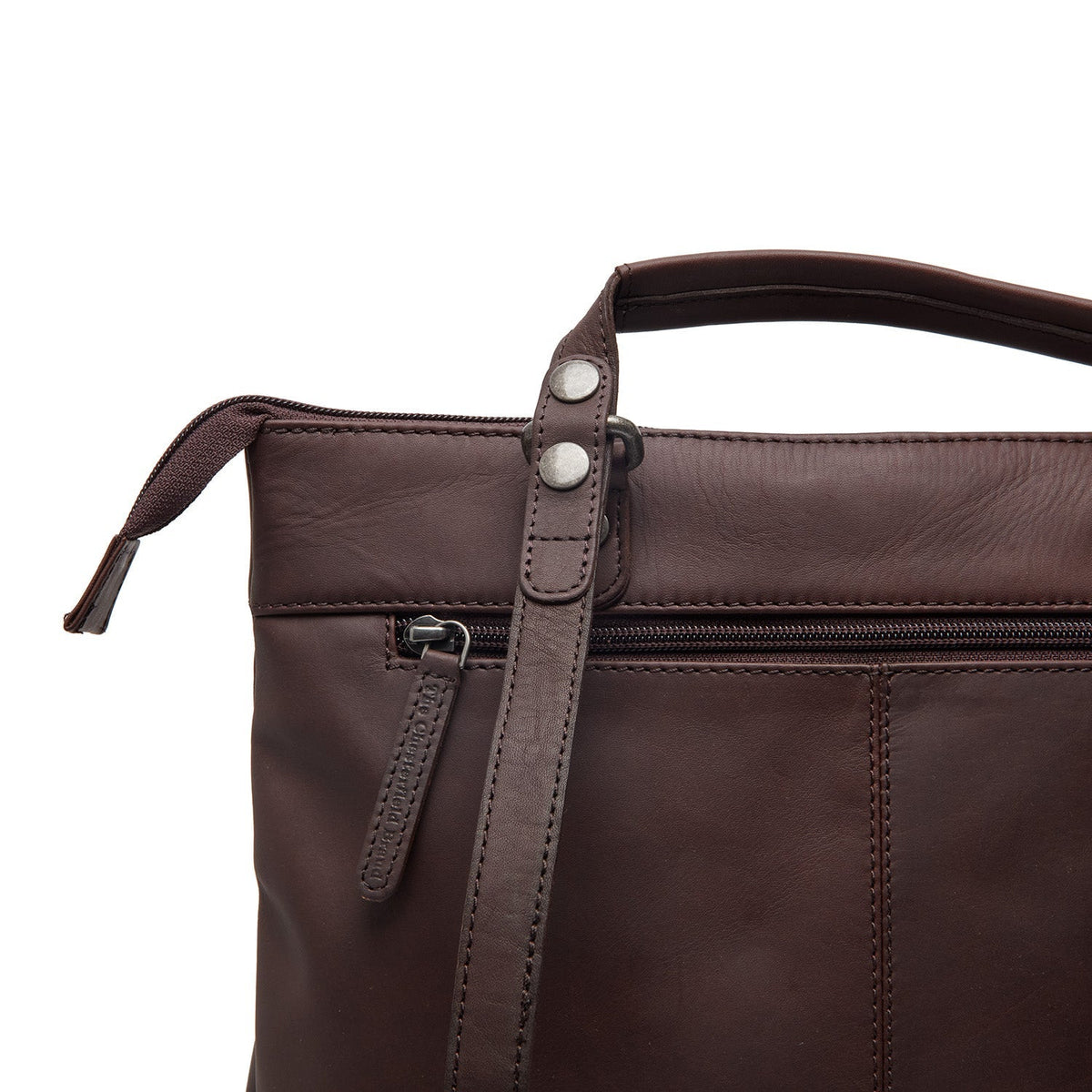 Caldero Full-Grain Leather Laptop Backpack da Donna – Vista prodotto alternativa 3