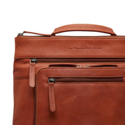 Caldero Full-Grain Leather Laptop Backpack da Donna – Vista prodotto alternativa 2