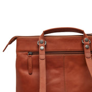 Caldero Full-Grain Leather Laptop Backpack da Donna – Vista prodotto alternativa 3