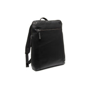 Filmore Full-Grain Leather Laptop Backpack in Classic 100% Full-Grain Leather - Full Exterior Front Profile View | Acquista online