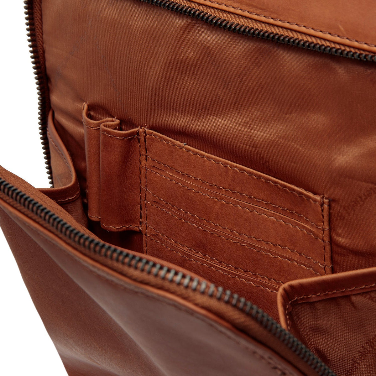 Jasper Full-Grain Leather Laptop Backpack da Donna – Vista prodotto alternativa 3