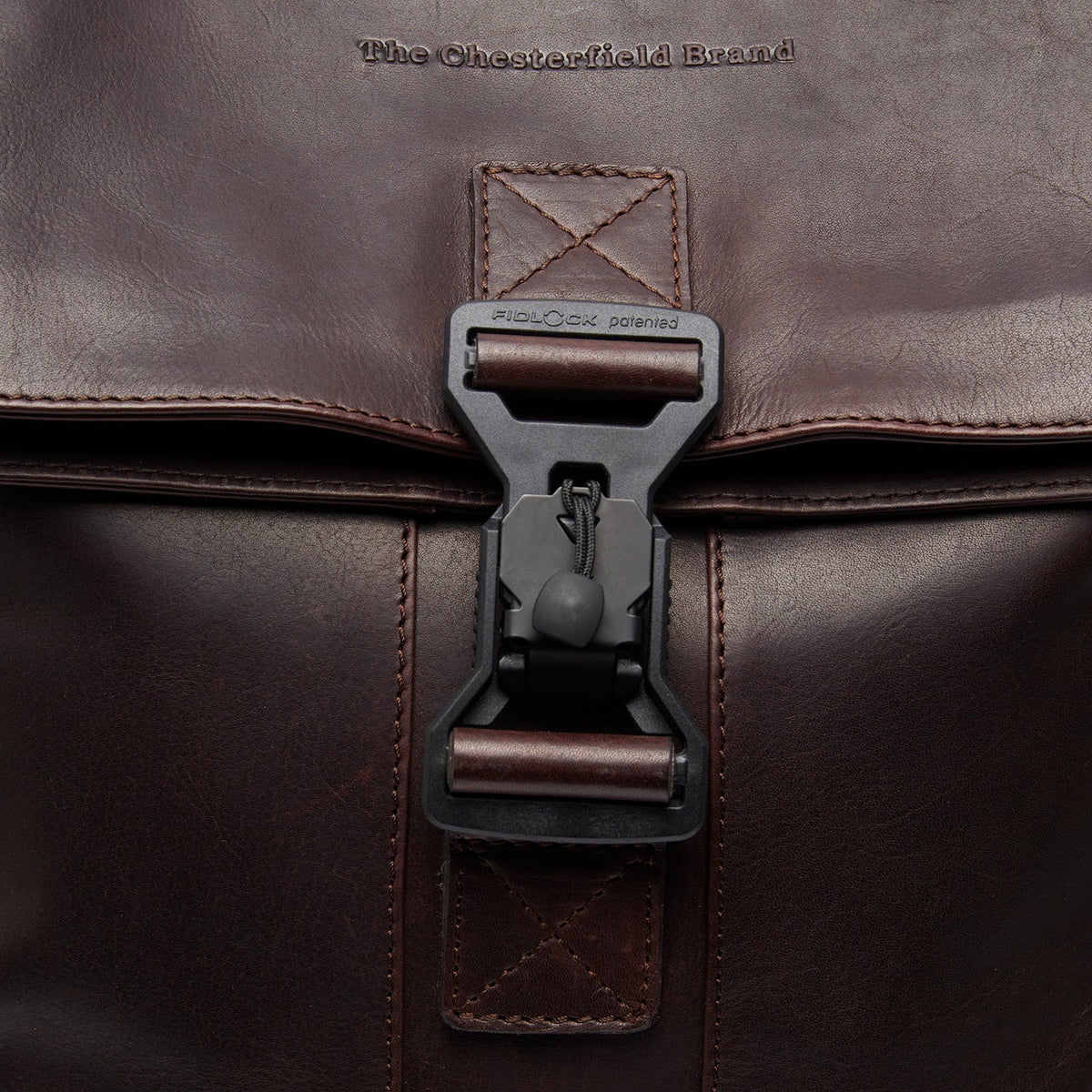 Savona Full-Grain Leather Laptop Backpack da Donna – Vista prodotto alternativa 3