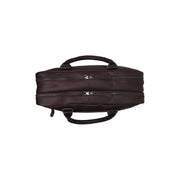 Boston Full-Grain Leather Laptop Bag da Uomo – Vista prodotto alternativa 2