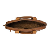 Calvi Full-Grain Leather Laptop Bag da Donna – Vista prodotto alternativa 3