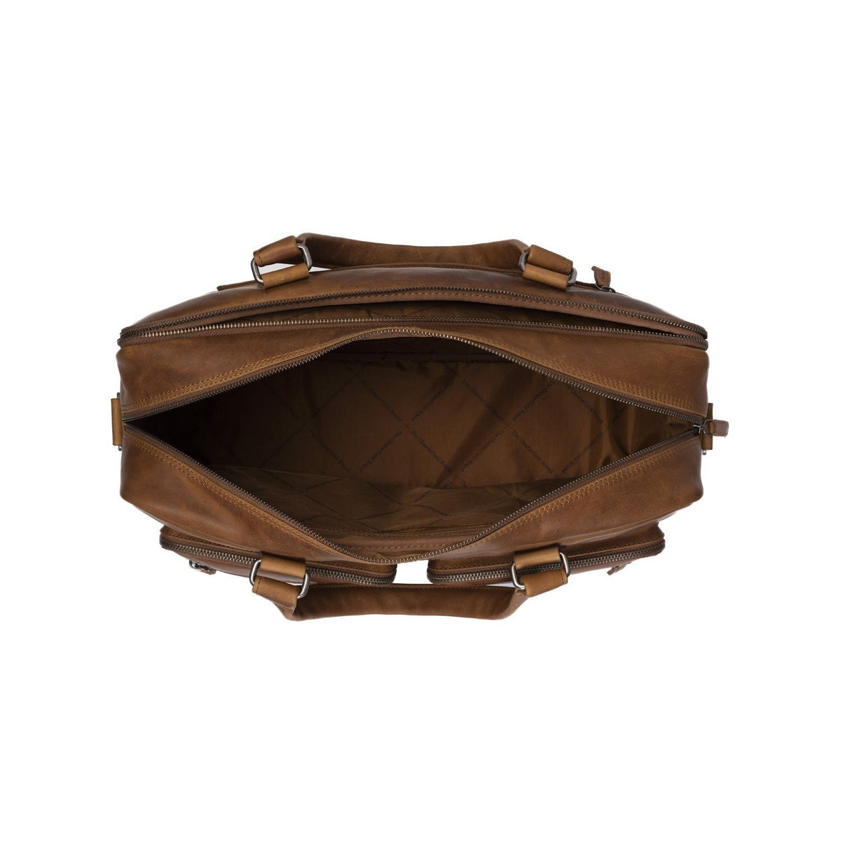 Misha Full-Grain Leather Laptop Bag da Donna – Vista prodotto alternativa 3