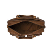 Misha Full-Grain Leather Laptop Bag da Donna – Vista prodotto alternativa 3