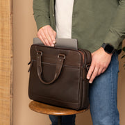 Montara Full-Grain Leather Laptop Bag da Donna – Vista prodotto alternativa 3