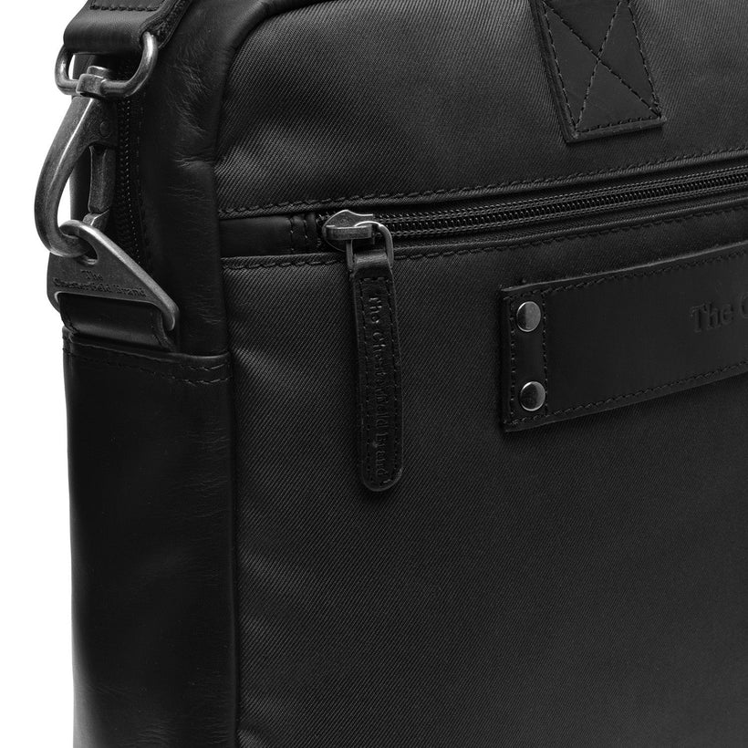 Narvik Full-Grain Leather Laptop Bag da Donna