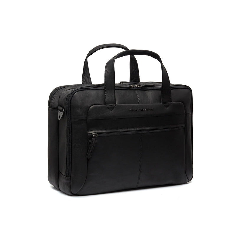 Ryan Full-Grain Leather Laptop Bag da Uomo