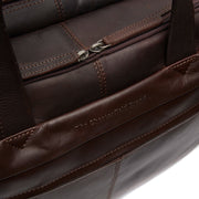 Ryan Full-Grain Leather Laptop Bag da Uomo – Vista prodotto alternativa 3