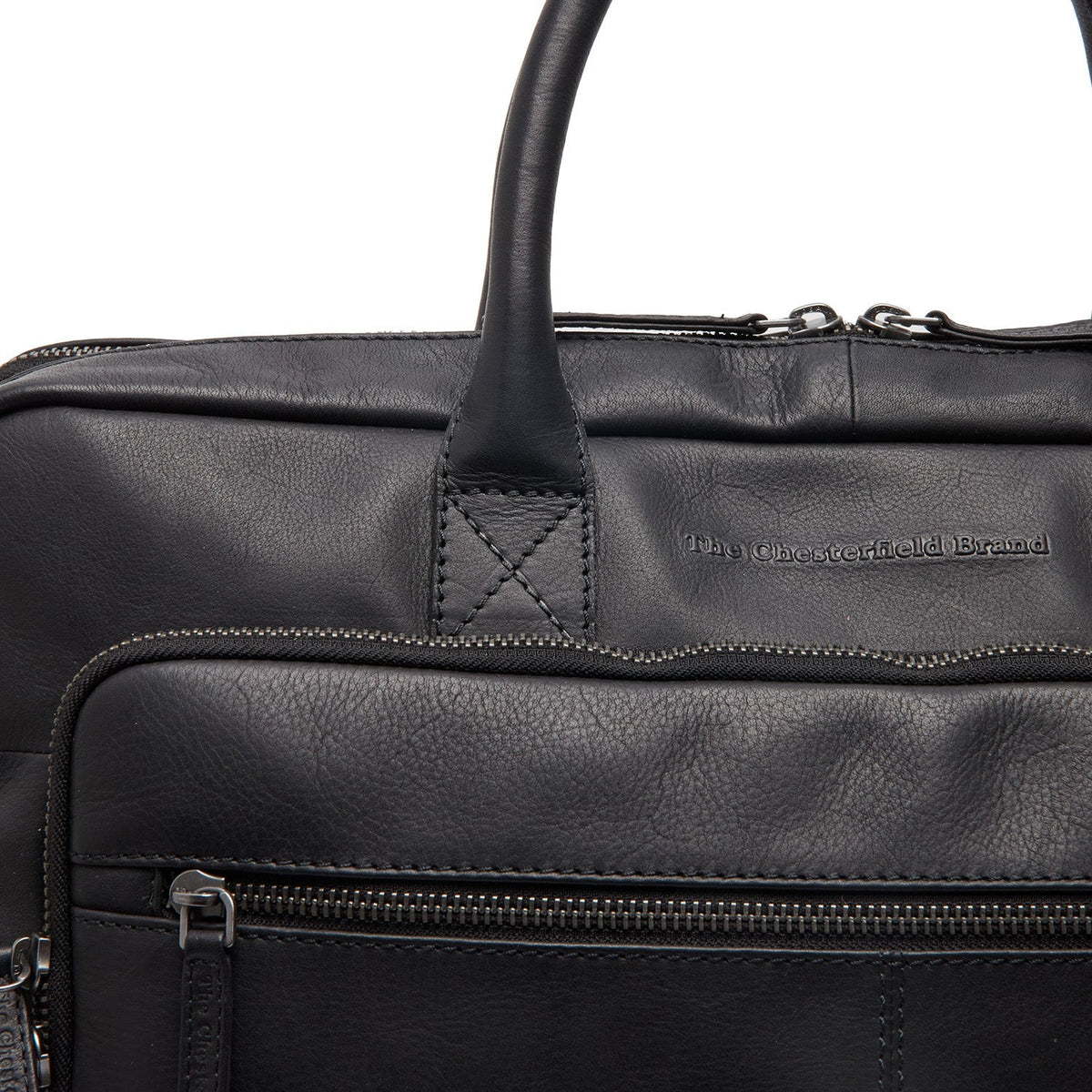 Vista interna Showing Dedicated Padded Laptop Sleeve &amp; Multi-Compartment Organization