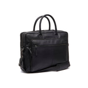 Tacama Full-Grain Leather Laptop Bag da Donna in Classic 100% Full-Grain Leather - Full Exterior Front Profile View | Acquista online