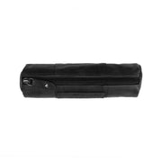 Leather Pencil Case Lea da Donna - Lateral Side Profile View Showing Sleeve Cut &amp; Athletic Taper Fit