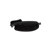 Langley Full-Grain Leather Phone Bag da Donna - Lateral Side Profile View Showing Sleeve Cut &amp; Athletic Taper Fit