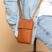 Langley Full-Grain Leather Phone Bag da Donna – Vista prodotto alternativa 2