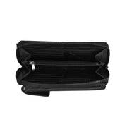 Malaga Full-Grain Leather Phone Bag da Donna - Lateral Side Profile View Showing Sleeve Cut &amp; Athletic Taper Fit