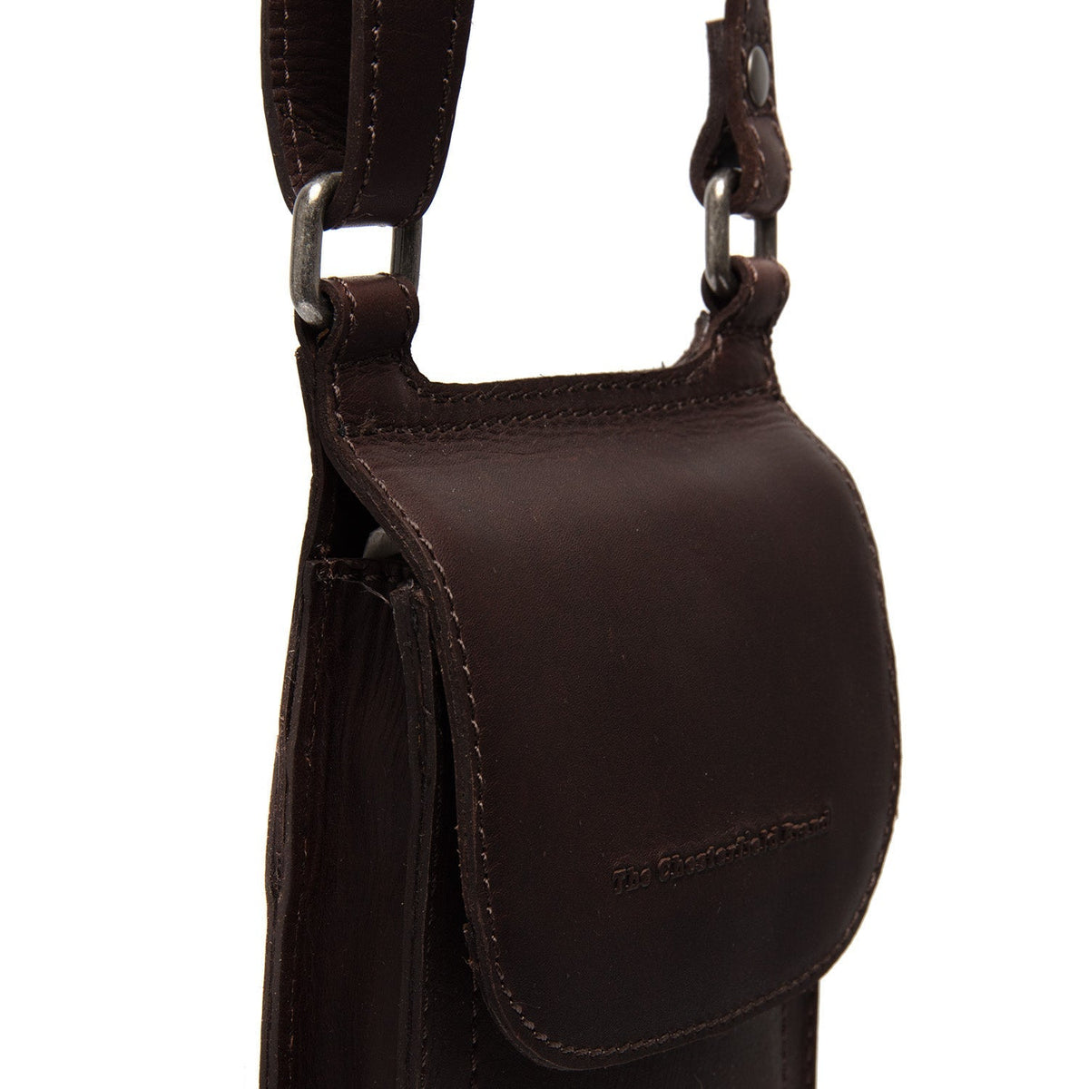 Nebra Full-Grain Leather Phone Bag da Donna – Vista prodotto alternativa 2