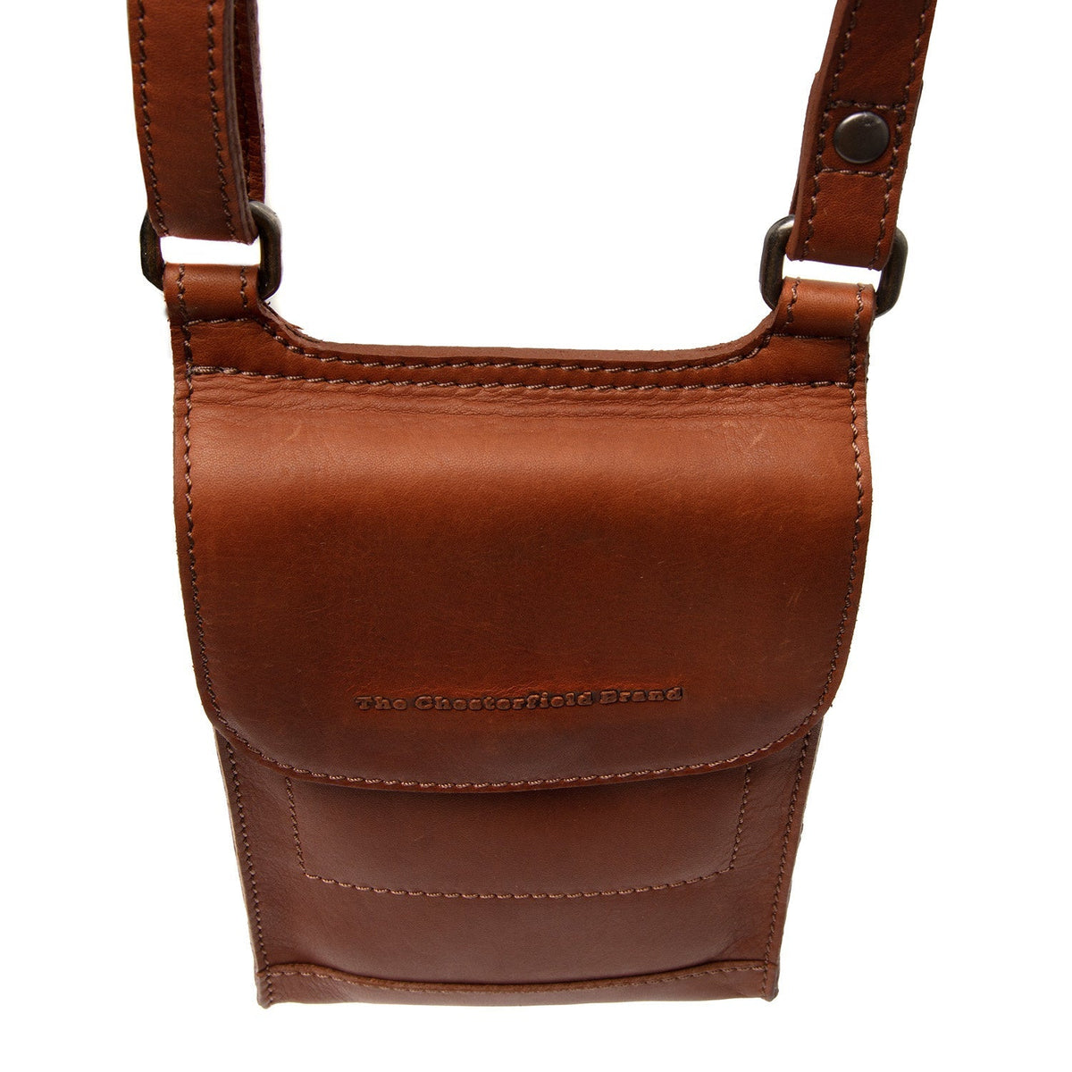 Nebra Full-Grain Leather Phone Bag da Donna – Vista prodotto alternativa 2