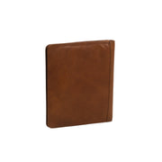 Cognac Leather Portfolio Barnet da Donna, detail view 5