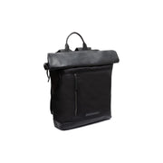 
Bornholm Pelle Pieno Fiore Roll-top Backpack in classica vera pelle pieno fiore 100% - Full Exterior Vista frontale e silhouette sartoriale | Acquista online