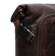 Liverpool Full-Grain Leather Roll-top Backpack da Donna – Vista prodotto alternativa 3